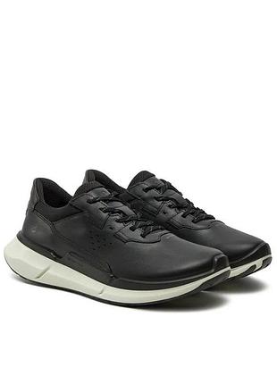 Женские кожаные черные кроссовки ecco biom 2.2 w, 38р.