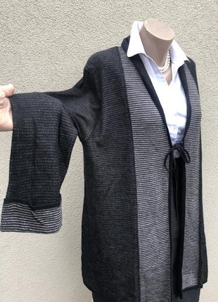 Кардиган удлиненный,трикотажный жакет(пиджак),кофта большого размера, gerry weber5 фото