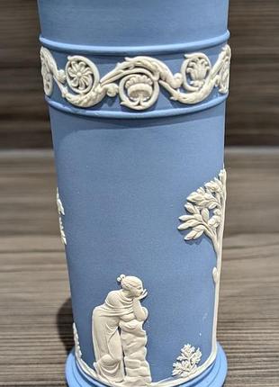 Вінтажна ваза wedgwood jasperware, england — 16 см