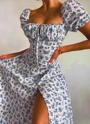 Распродажа платье prettylittlething миди с завязкой