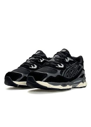 Asics gel-nyc black grey beige