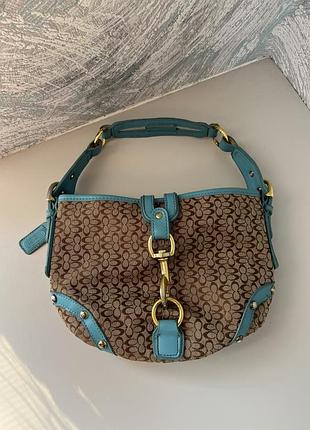 Сумка coach / вінтажна сумка coach / сумка coach vintage / сумка через плече coach / сумка хобо coach / hobo / coach vintage bag / сумка коач / y2k
