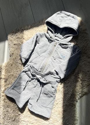 Baby dior — костюмчик кофта з капюшоном + шортики