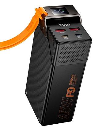 Умб hoco harmony pd65w fully compatible power bank db100 30000mah |2a/2c, pd/qc, 65w/4.5a|