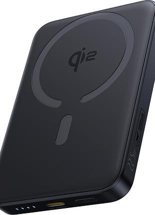Умб baseus enerfill qi2 magnetic power bank fm12 10000mah |1type-c, 22.5w/3a, pd/qc|