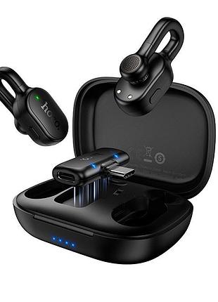 Микрофон hoco ice hidden wireless microphone type-c l27 |enc, 70/400mah, 65db, 5-6h|