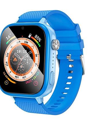Детские смарт-часы hoco 4g children smart watch y101 |1.83", 4g video call, hd camera, gps/wifi, ip65|