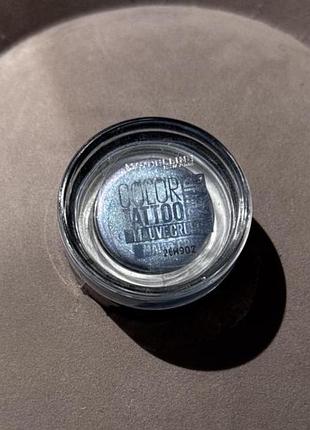 Дуохром 💙💜 кремові тіні maybelline new york color tattoo 24hr