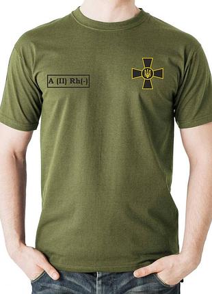 Футболка з групою крові 2- xl, олівковий