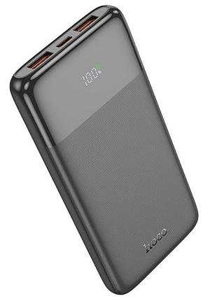 Умб hoco fast fully compatible power bank with digital display 10000mah j121 |1c/2a, 22.5w/3a, pd/qc|