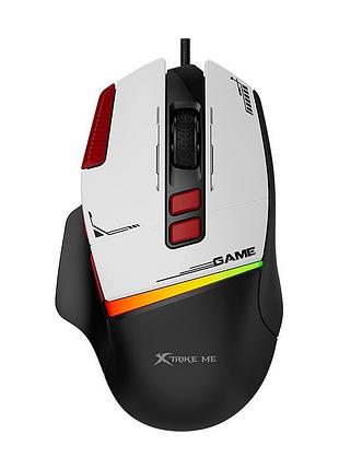 Мышь xtrike me rgb wired mouse gm-325 |800-1200-2400-3200-4800-7200 dpi|