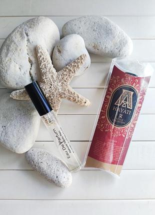 Малина у вершках, тестер hayati attar