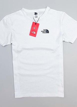 Футболка the north face біла