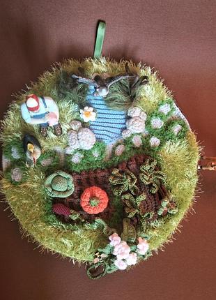 Игровой коврик ферма, ботаническое пано