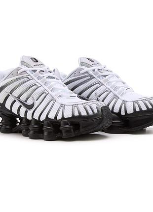 Nike shox tl black white