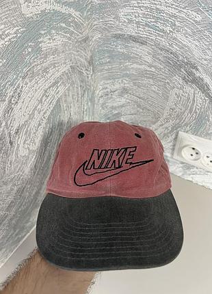 Кепка nike / бейсболка nike / снепбек nike / nike vintage / nike / кепка / бейсболка / cap / big logo / вінтаж / пятипанелька / найк / найк винтаж