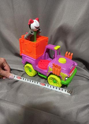 Машинка imaginext dc super friends «джокер-сюрприз» – fisher price