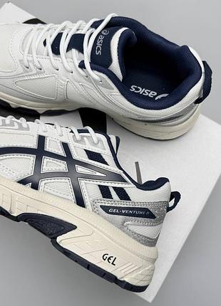 Asics gel-venture 6 white navy