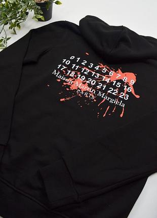 Зіп-худі maison margiela zip hoodie