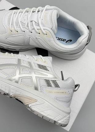 Asics gel-venture 6 white metallic