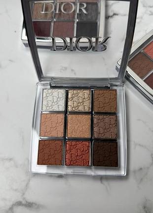 Палетка теней -dior backstage eye palette - 001 warm neutrals