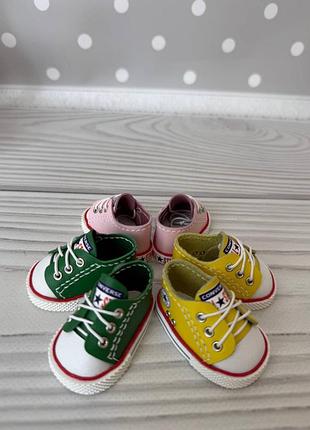 Кеди converse для ляльок paola reina з еко-шкіри