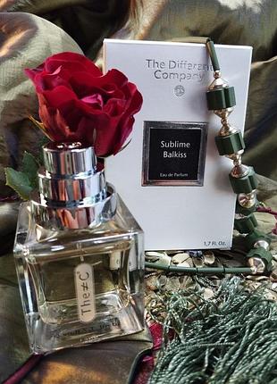 Парфумована вода sublime balkiss
the different company 
eau de parfum 
made in france 
50 ml