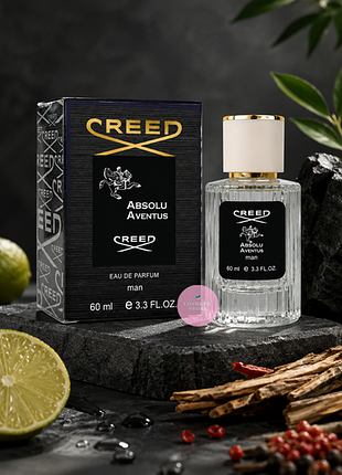Чоловічий цитрусовий парфум creed absolu aventus - lux parfum 60 ml, крід абсолют авентус