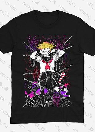 Футболка аниме моя геройская академия my hero academia (th186) l