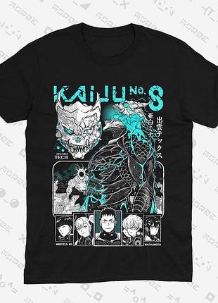 Футболка аниме кайдзю no. 8 kaiju №8 (th187) xxl