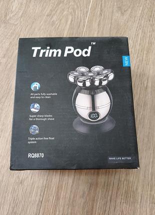Электробритва-триммер 5 в 1 trim pod rq8870 (6 плавающих головок, led-дисплей)