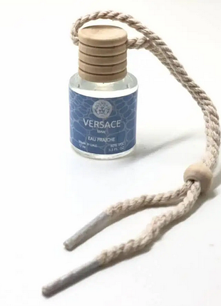 Автопарфюм classic versace man eau fraiche 12 мл /автопарфюм, парфюм ароматизатор версаче мен фреш