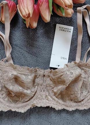 Мереживний бюстгальтер 75а m&s