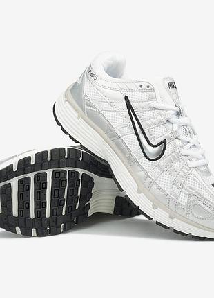 Nike p-6000 silver beige v1
