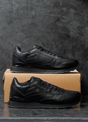 Reebok classic super leather black 4