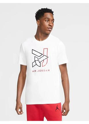 Футболка jordan brand short-sleeve crew cn3582-100