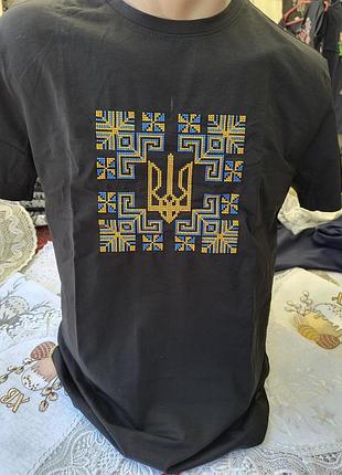 Футболка патріотична вишита