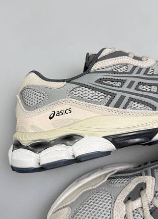 Asics gel-nyc beige grey 3