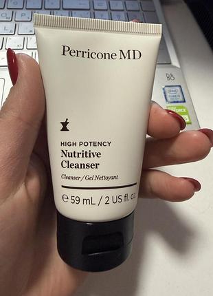 Гель очищующий nutritive cleanser perricone md 59ml