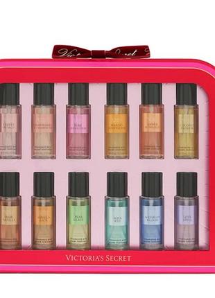 Подарочный набор victoria's secret ultimate 12-piece discovery gift set 12 мини спреи 12*75ml