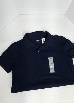Old navy поло для мальчика синее