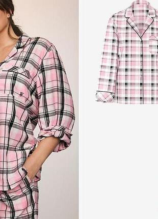Victoria's secret фланелевая пижама виктория секрет оригинальный xs s l xl s
