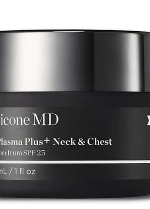 Сонцезахисний крем для шиї та грудей perricone md cold plasma plus+ neck and chest broad spectrum spf 25