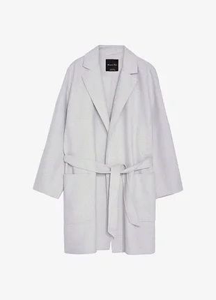 Вовняне пальто massimo dutti