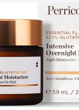 Ночной крем для лица perricone md essential fx acyl-glutathione intensive overnight moisturizer 59 мл