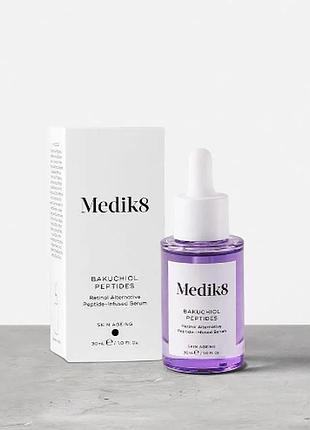 Пептидная сыворотка с бакучиолом medik8 bakuchiol peptides 30 мл.