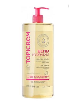 Topicrem ultra-hydratant huile de douche 1 л топікрем олія