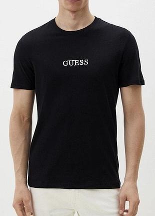 Чоловіча футболка guess чорна гесс