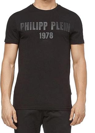 Чоловіча футболка philipp plein 1978 чорна