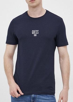 Чоловіча футболка guess гесс чорна